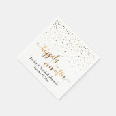 Goud en wit nog lang en gelukkig na de Confetti va Servet (Hoek)