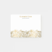 Goud en wit  Paisley Kant Post-it® Notes (Voorkant)