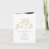 Goud en wit vrijgezellenfeest (Voorkant)