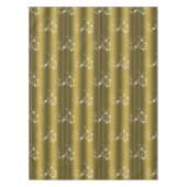 Goud en wit zwijn Kerstmis Tafelkleed (Voorkant)