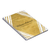  goud- en witboek notitieboek (Rechterzijde)