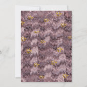 Goud en witte pareljuwelen in Venetië Happy Birthd Kaart (Achterkant)