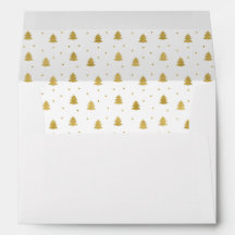 Goud en witte pijnbomen