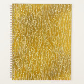 Goud en witte takken Chiyogami Planner (Voorkant)