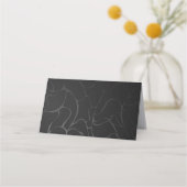 Goud en witte vlinders afsprakenkaart (Achterkant)