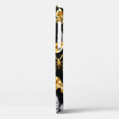 Goud en witte vlinders Case-Mate iPhone case (Achterkant / Links)