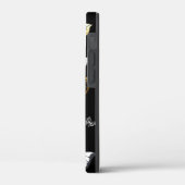 Goud en witte vlinders Case-Mate iPhone case (Achterkant / Links)