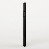 Goud en witte vlinders iPhone hoesje (Rechterkant)