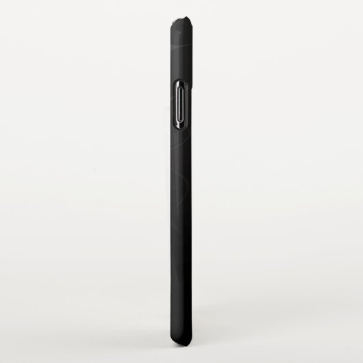 Goud en witte vlinders iPhone hoesje (Rechterkant)