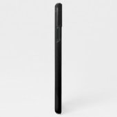 Goud en witte vlinders iPhone hoesje (Rechterkant)