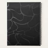 Goud en witte vlinders planner (Achterkant)