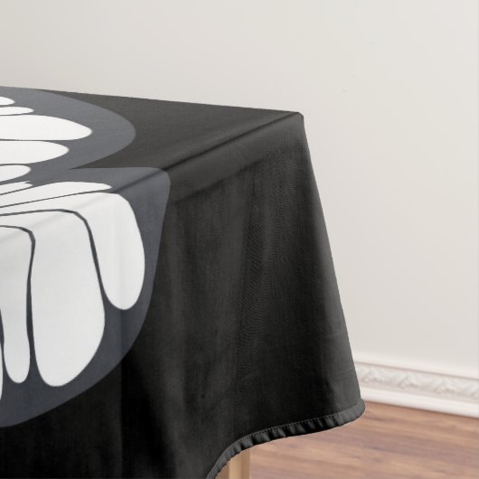 Goud en witte vlinders tafelkleed (Voorbeeld)