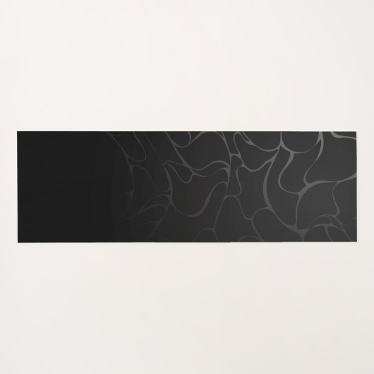 Goud en witte vlinders yogamat (Achterkant (horizontaal))