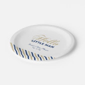 Goud en zeemacht | Modern Baby shower Bord (Gekanteld)