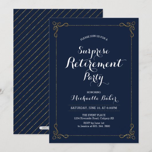 Goud en zeemacht | Uittredingspartij voor buitenla Kaart (Voorkant / Achterkant)