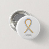 Goud en zilver Aangepaste Button (Voorkant /achterkant)