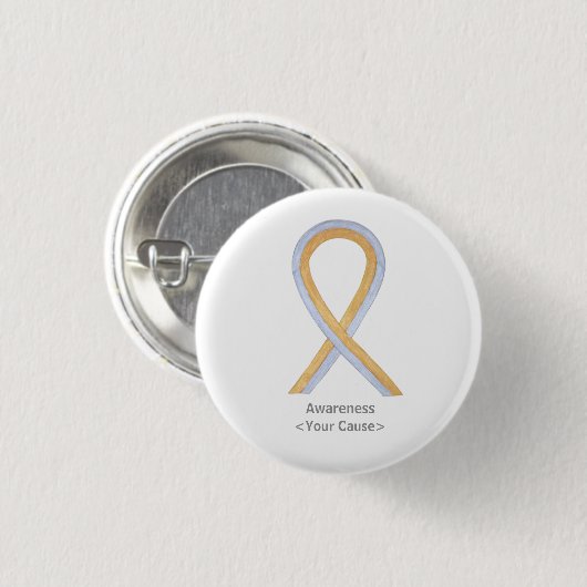 Goud en zilver Aangepaste Button (Voorkant /achterkant)