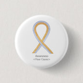 Goud en zilver Aangepaste Button (Voorkant)
