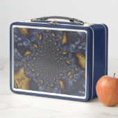 Goud en Zilver Blauw Gesmolten Metaal (In situ)