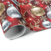 Goud en zilver cadeaupapier (Rol Hoek)