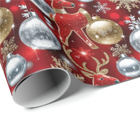 Goud en zilver cadeaupapier (Rol Hoek)