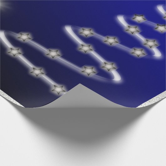 Goud en zilver- cadeaupapier (Hoek)