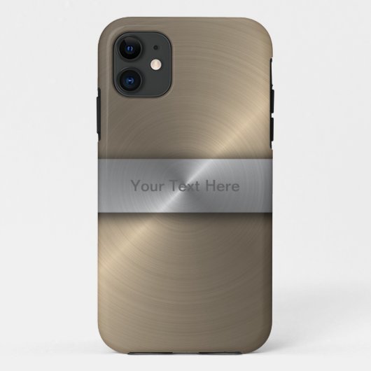 Goud en zilver Case-Mate iPhone case (Achterkant)