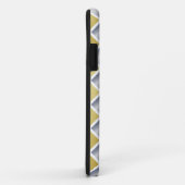 Goud en Zilver (Diamond Checkered) Case-Mate iPhone Case (Achterkant/rechts)