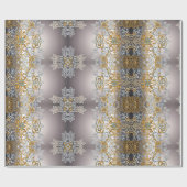 Goud en Zilver Lacy Cadeaupapier (Vlak)