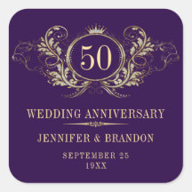 Goud en zilver Lijst met kroon