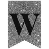 Goud en zilver Sparkle Sweet 16 Vlaggetjes (Derde vlag)