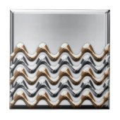 goud en zilver tegeltje (Voorkant)