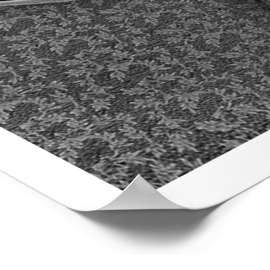 Goud en zilverappels op een zilver voetstuk poster (Hoek)