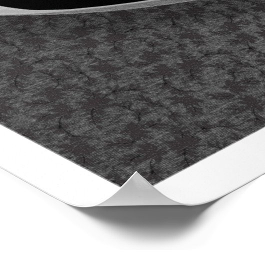 Goud- en zilverappels op een zilverpomp poster (Hoek)