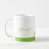 Goud en zilverboeiend kieuwhuis koffiemok (Links)