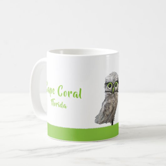 Goud en zilverboeiend kieuwhuis koffiemok (Voorkant links)