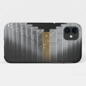 Goud- en zilverdominosen Case-Mate iPhone case (Achterkant (horizontaal))