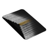 Goud- en zilverdominosen magneet (Rechterzijde)