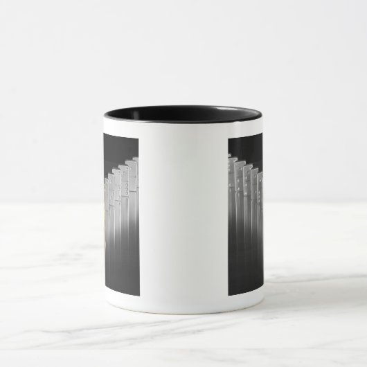 Goud- en zilverdominosen mok (Midden)