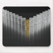 Goud- en zilverdominosen muismat (Voorkant)