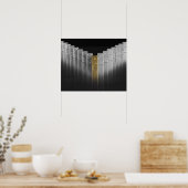 Goud- en zilverdominosen poster (Keuken)