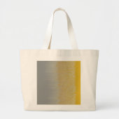 Goud en Zilveren Assemblage Grote Tote Bag (Voorkant)