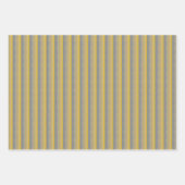 Goud en Zilveren Assemblage Inpakpapier Vel (Voorkant 3)