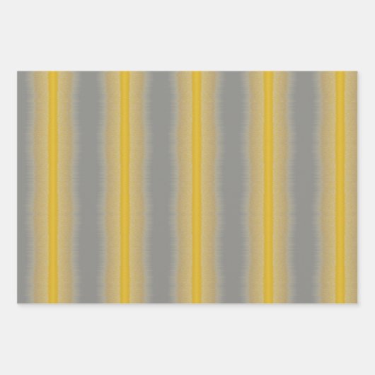 Goud en Zilveren Assemblage Inpakpapier Vel (Voorkant 2)