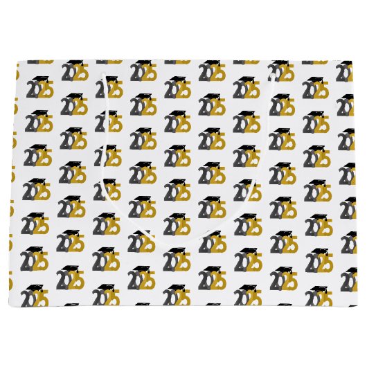 Goud- en zilverklasse van 2025 Afstuderen Groot Cadeauzakje (Voorkant)