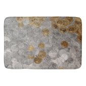 Goud en zilvermunten badmat (Voorkant)