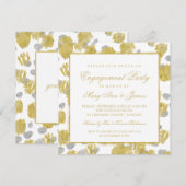 Goud- en zilverschilderlagen bij de service kaart (Voorkant / Achterkant)