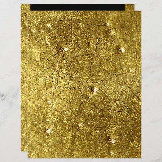 Goud en zwart (Voorkant / Achterkant)