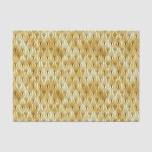 Goud en zwart art deco patroon tissuepapier