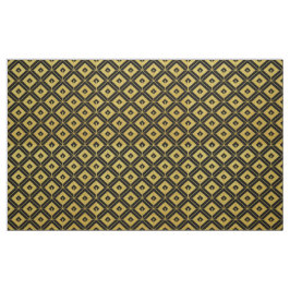 Goud en zwart Art Deco Stof